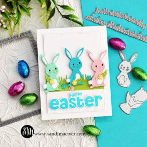 New Card Making Video Easy Die Cut Easter Card - Sandi MacIver - Card ...