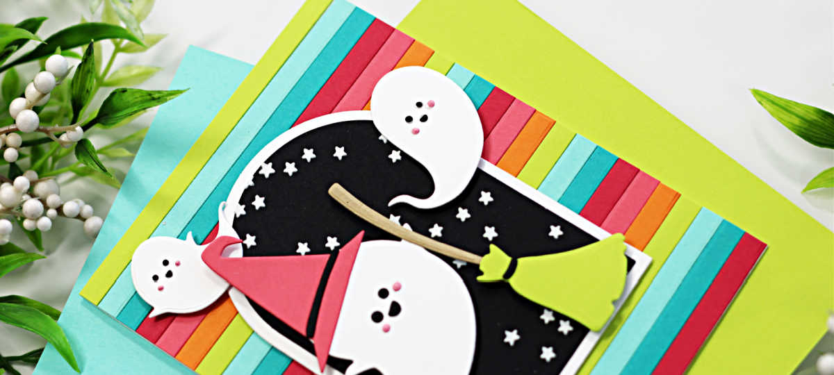 Hero Arts Boo to You Halloween Card - Sandi MacIver - Card making