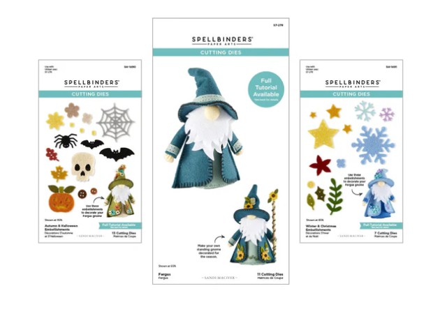 Introducing FERGUS the Gnome - Sandi MacIver - Card making and