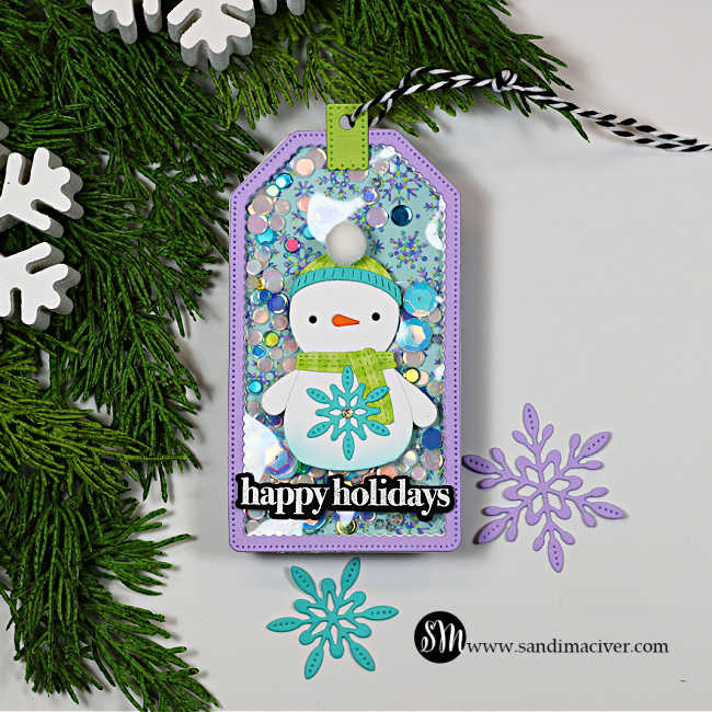 NEW VIDEO - Step-by-Step Snowman Gift Tags - Sandi MacIver - Card ...