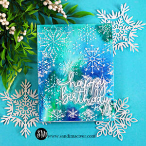 Simon Says Stamp Winter Birthday Card - Sandi MacIver - Card making and ...