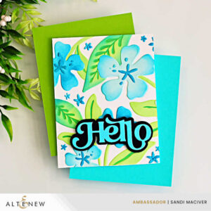 New Video - Stencil OVER Embossing - Sandi MacIver - Card making and ...