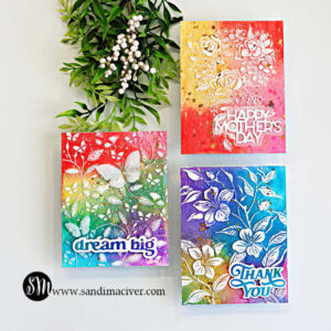 Embossing Folder Technique for Cardmaking | Distress Oxide Ink and Heat ...